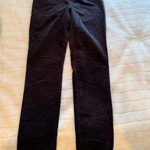 J. Jill Black Velvet Pants